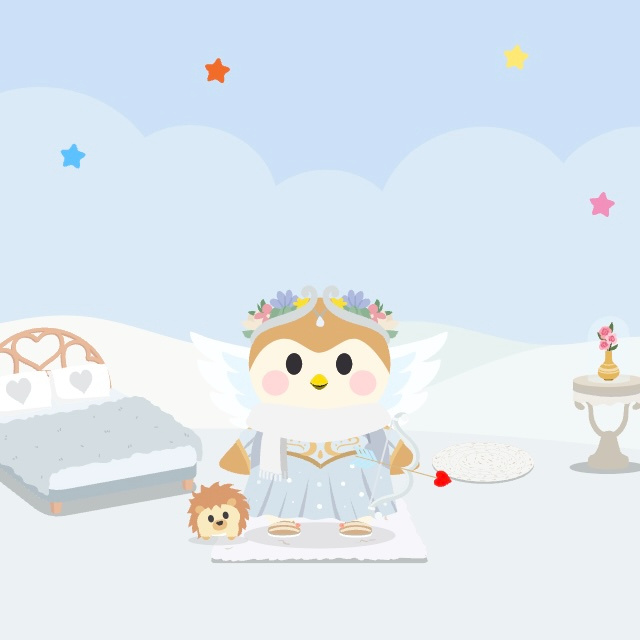 Seri's ready as Cupid's back-up 💘