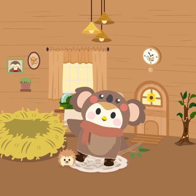 Cozy in a secret treehouse 🌳