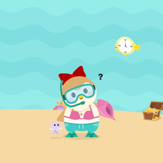 "Mr. Jellyfish, is that a Clockfish?" π β¨