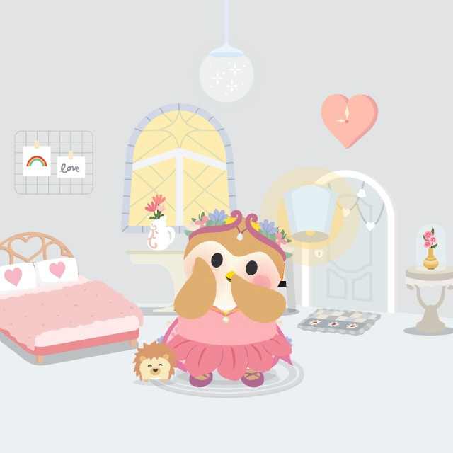 Courage the Hedgie encourages Seri π